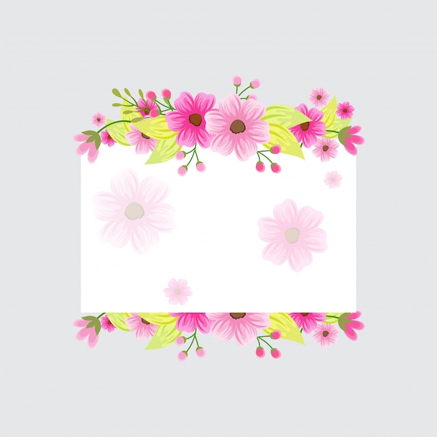 Featured image of post View 23 Retangular Floral Retangular Moldura Rosa Png