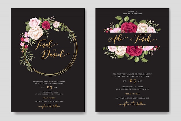 beautiful wedding invitation cards