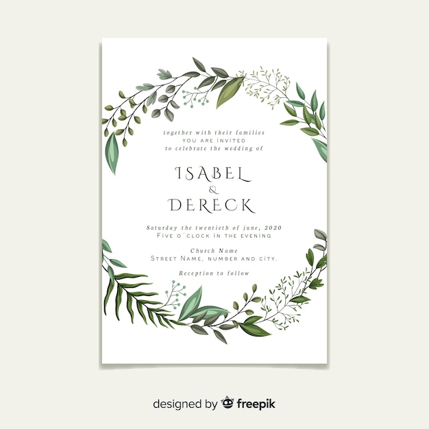 Beautiful Invitation Templates 6