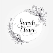 Premium Vector Beautiful Wedding Title Cover Template Circle