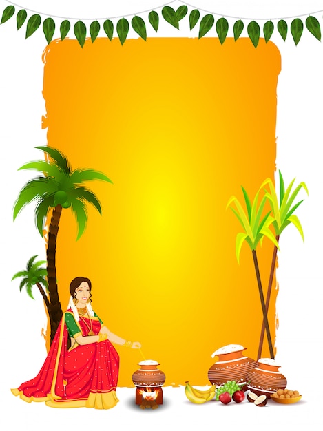 free happy pongal greetings vectors 200 images in ai eps format freepik