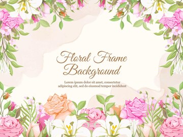 Premium Vector | Beautifull wedding banner background template