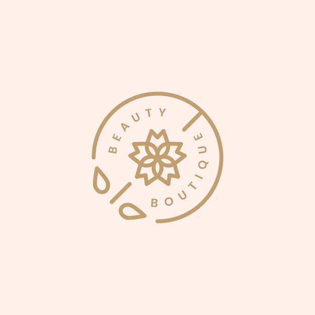 Download Free Beauty Boutique Logo Design Illustration Free Vector Use our free logo maker to create a logo and build your brand. Put your logo on business cards, promotional products, or your website for brand visibility.