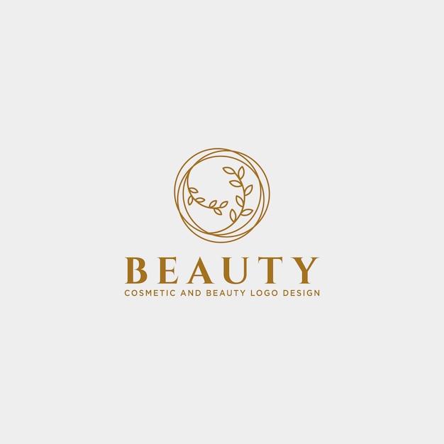 Download Free Beauty Cosmetic Line Art Logo Template Premium Vector Use our free logo maker to create a logo and build your brand. Put your logo on business cards, promotional products, or your website for brand visibility.