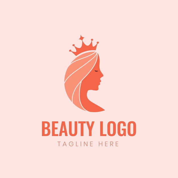 Download Premium Vector | Beauty feminine woman queen logo with crown