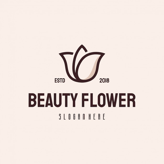 Download Free Beauty Flower Logo Retro Vintage Vector Template Premium Vector Use our free logo maker to create a logo and build your brand. Put your logo on business cards, promotional products, or your website for brand visibility.
