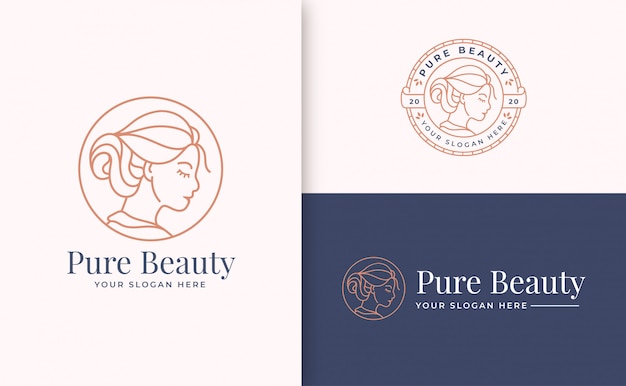Download Free Beauty Logo Branding Template Premium Vector Use our free logo maker to create a logo and build your brand. Put your logo on business cards, promotional products, or your website for brand visibility.
