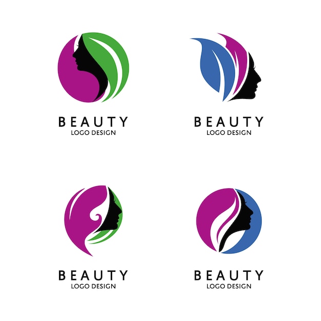 Premium Vector | Beauty logo design