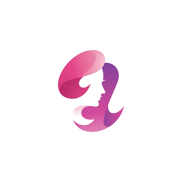 Download Free Hair Logo Design PSD - Free PSD Mockup Templates