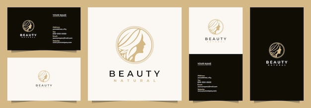Premium Vector | Beauty women logo design inspiration for skin care ...