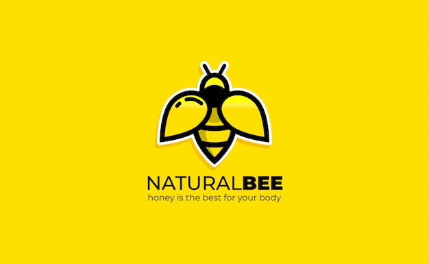 Download Free Bee Logo Design Inspiration Line Art Honey Bee Logo Template Use our free logo maker to create a logo and build your brand. Put your logo on business cards, promotional products, or your website for brand visibility.