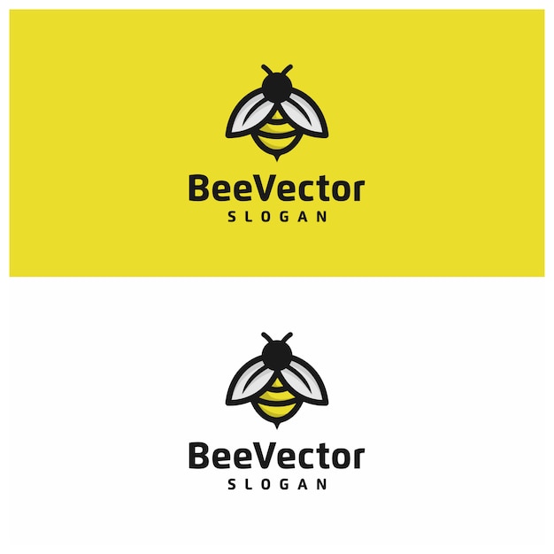 Download Free Bee Logo Template Premium Vector Use our free logo maker to create a logo and build your brand. Put your logo on business cards, promotional products, or your website for brand visibility.