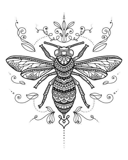 Free Free Bee Mandala Svg Free 25 SVG PNG EPS DXF File