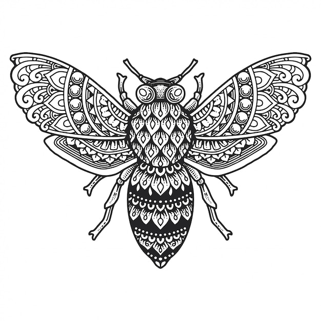 Free Free Mandala Bee Svg 175 SVG PNG EPS DXF File