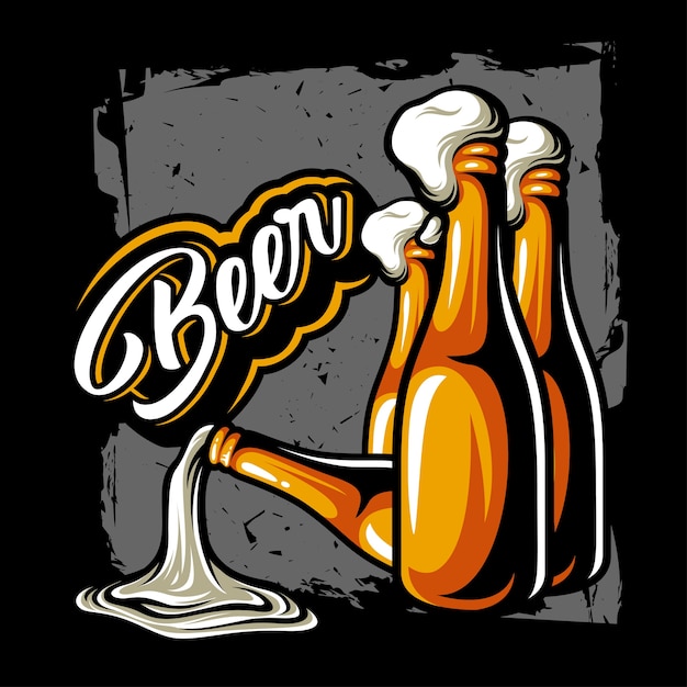 Premium Vector Beer Bottle Vector 4258