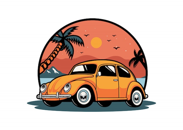 Download Free Beetle Car Summer Premium Vector Use our free logo maker to create a logo and build your brand. Put your logo on business cards, promotional products, or your website for brand visibility.