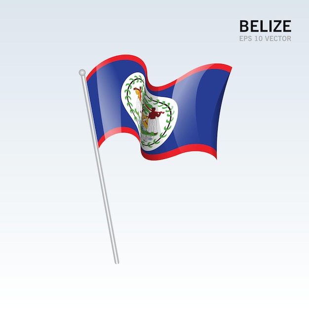Флаг Белиза Фото