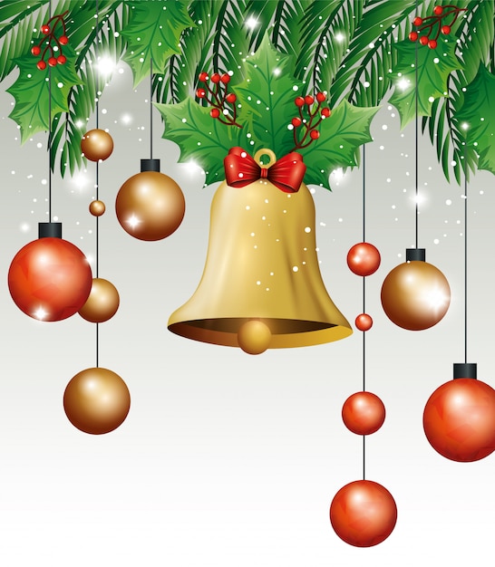 Pictures Of Christmas Bells And Balls 