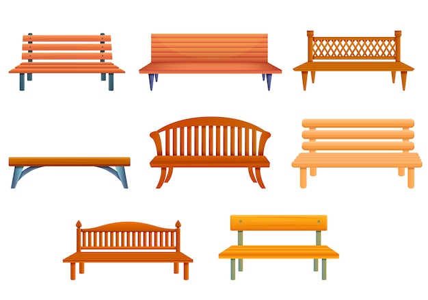 Cartoon Benches / A blog posting old and also creating new images for