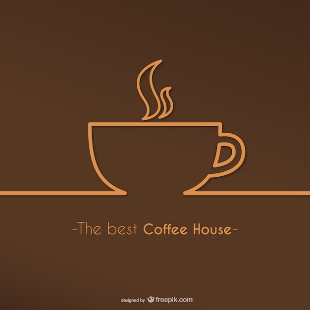 Download Free Vector | Best coffee house logo