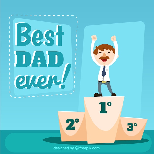Download Best dad ever! Vector | Premium Download