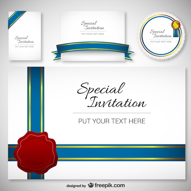 Invitation Card Templates Free Download