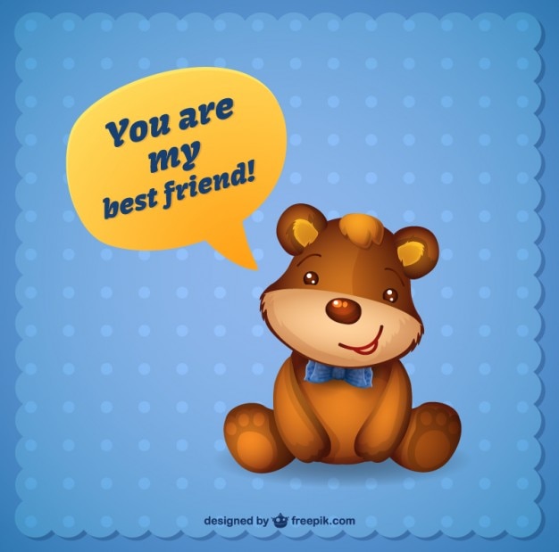 special friend teddy bear