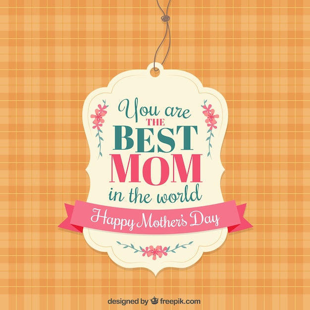 Download The best mom label Vector | Free Download