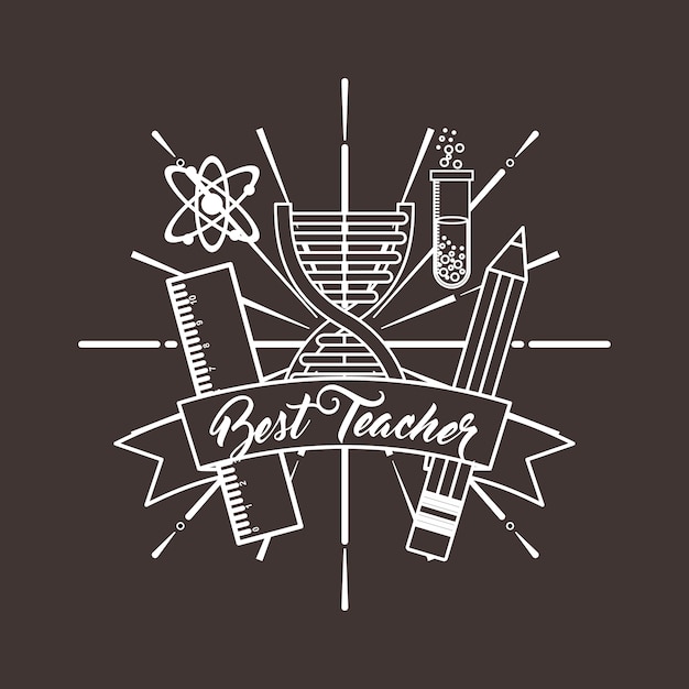 Download Best teacher design Vector | Premium Download