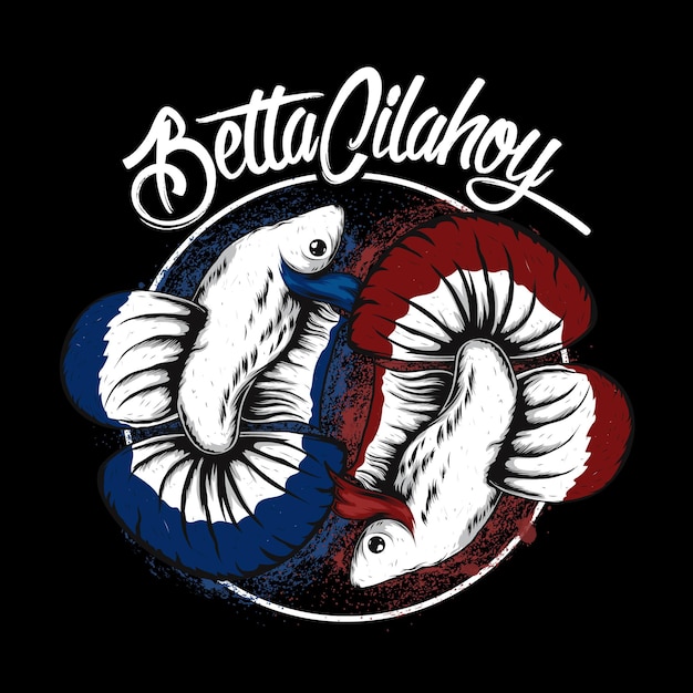 Premium Vector Betta Fish Logo