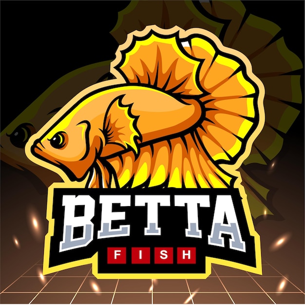 Betta Fish Logo Design