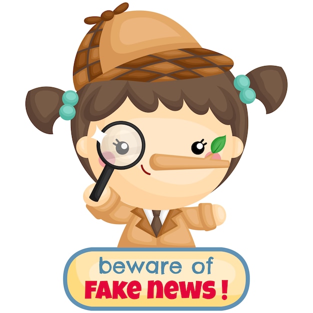 Premium Vector | Beware Of Fake News