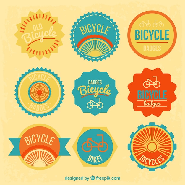 Bicycle badges