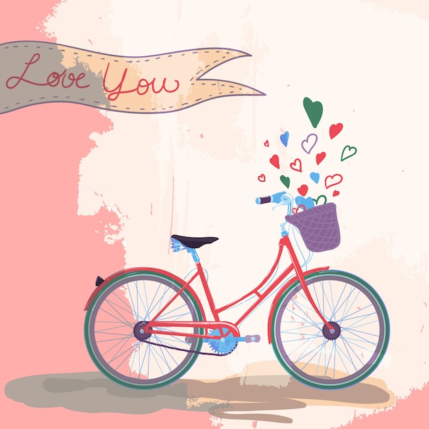 Bicycle loves you