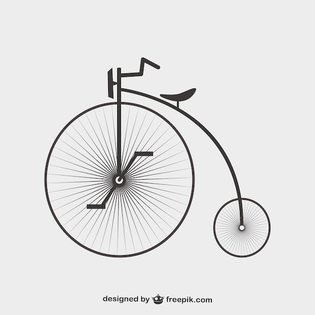 Bicycle template graphics design