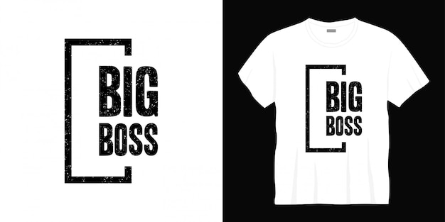 t shirt big boss