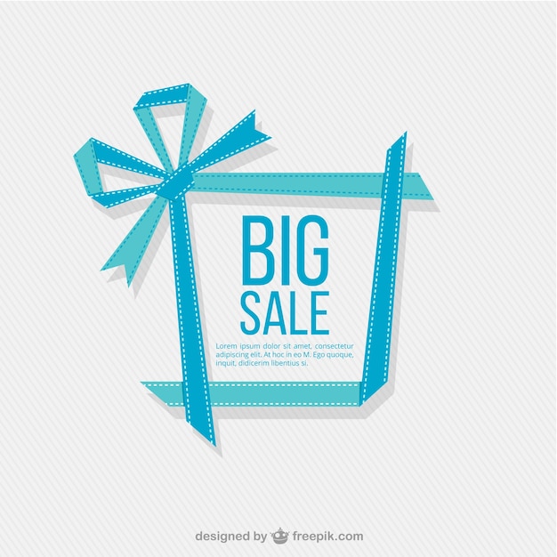 Big sale background | Free Vector