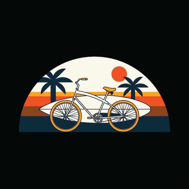beach and bike