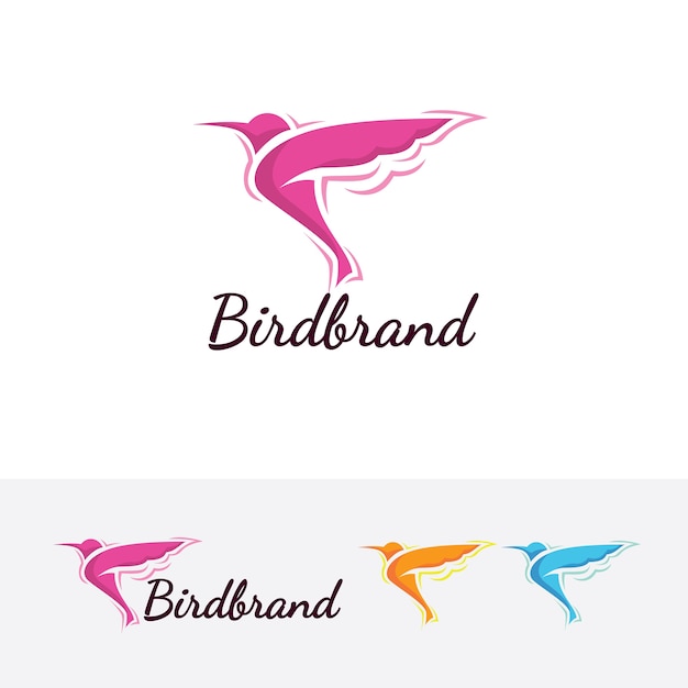 premium-vector-bird-brand-logo-template