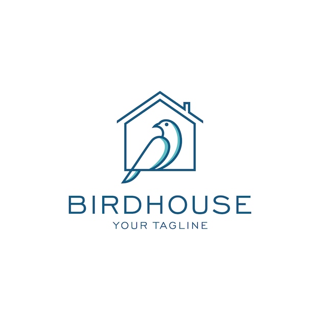 Download Free Bird House Logo Template Premium Vector Use our free logo maker to create a logo and build your brand. Put your logo on business cards, promotional products, or your website for brand visibility.