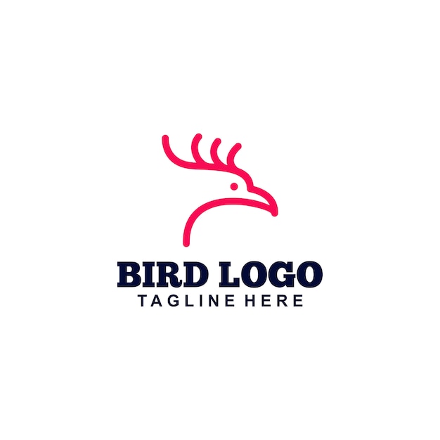 Bird logo | Premium Vector