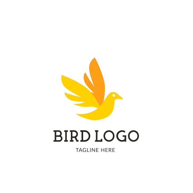 Premium Vector | Bird logo