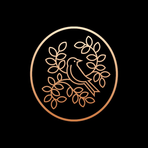 Download Free Bird On The Nest Nature Leaves Logo Premium Vector Use our free logo maker to create a logo and build your brand. Put your logo on business cards, promotional products, or your website for brand visibility.