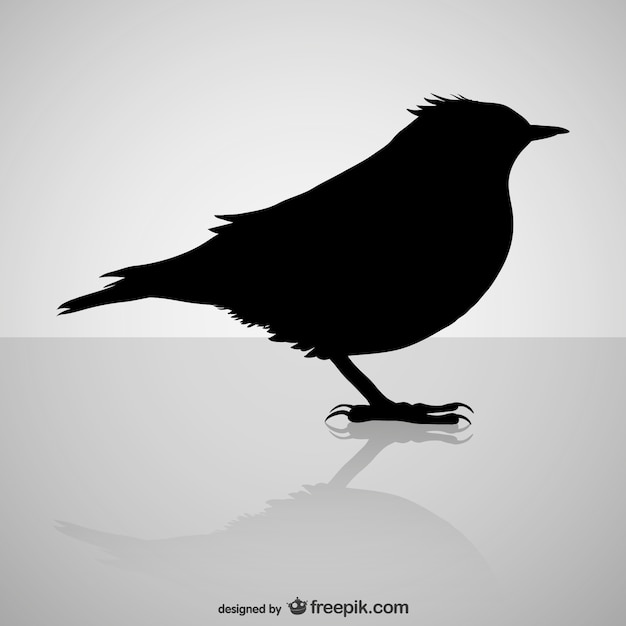 Download Free Vector | Bird silhouette design