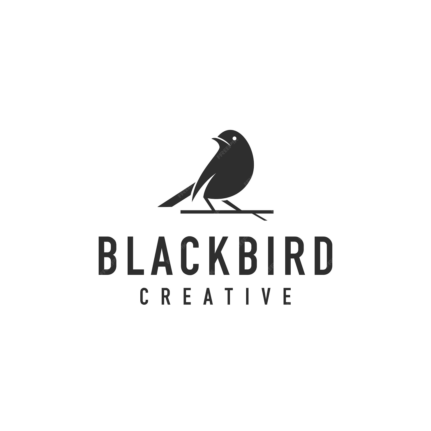 Premium Vector | Bird silhouette logo
