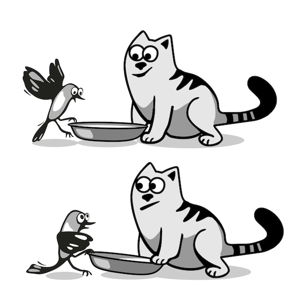 Is cat food bad for birds