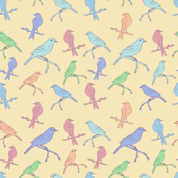 Birds pattern design