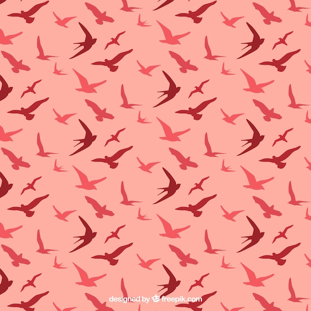 Birds pattern Premium Vector