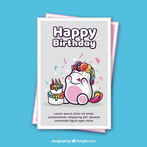 download birthday card template