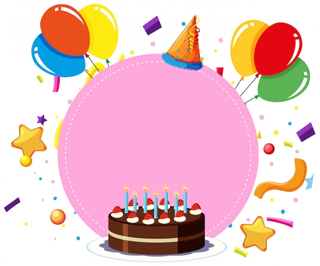 free-vector-a-birthday-card-template